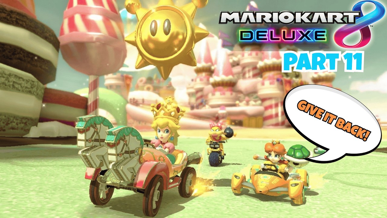 ВОР! ТЫ УКРАЛ МОЙ БЛЕСК! | Прохождение Mario Kart 8 Deluxe, часть 11