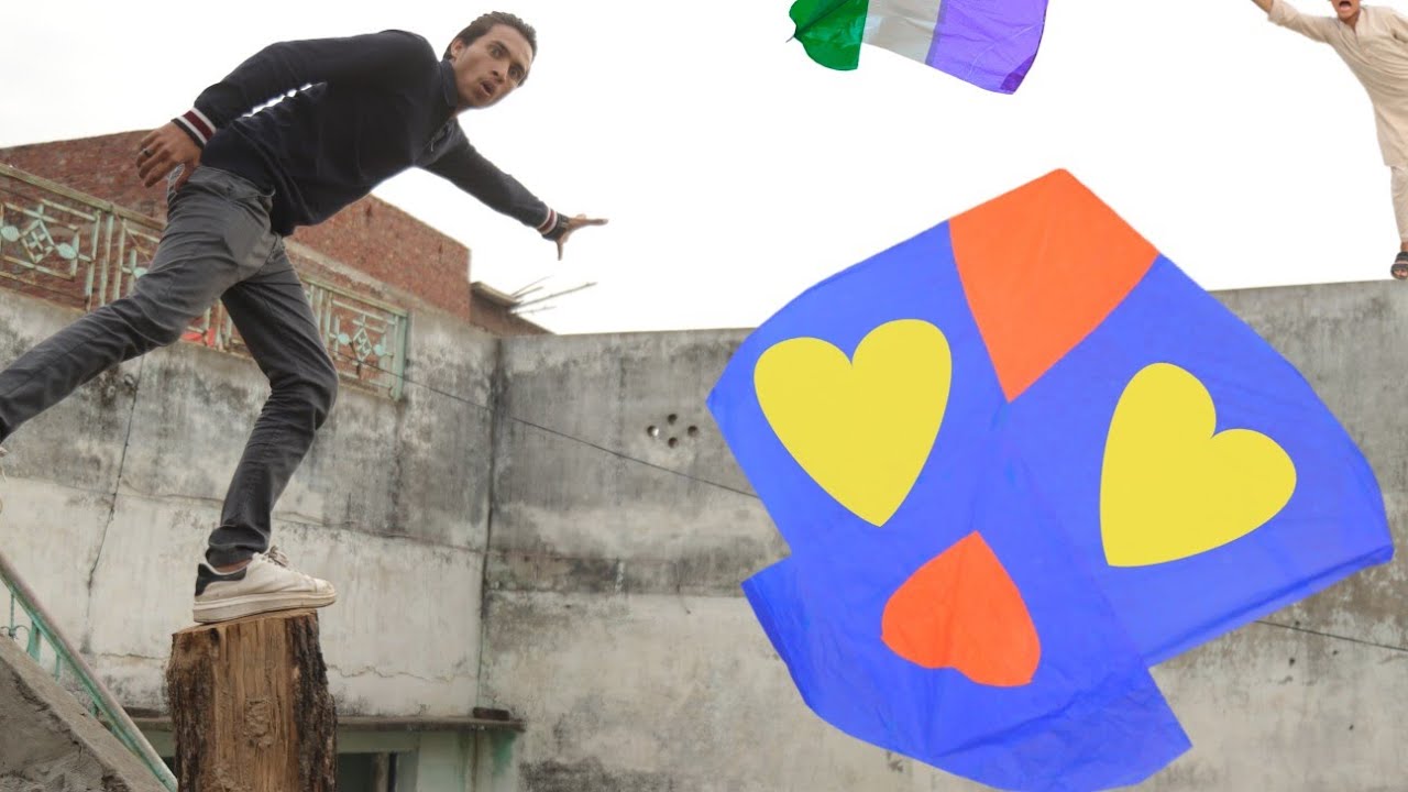 Big Gudda Vs Make Plastic Bags Kite With Rain Day | Kites