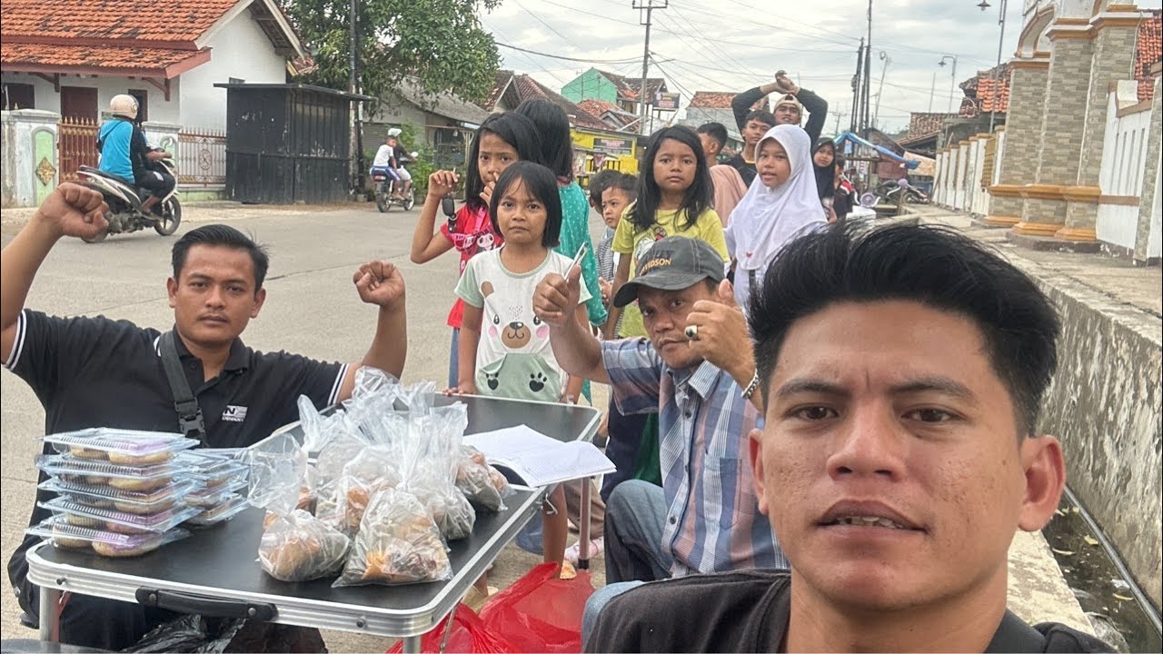 LIVE JUALAN TAKJIL/DONAT UNTUK BERBAGI BUKA PUASA DI JALANAN