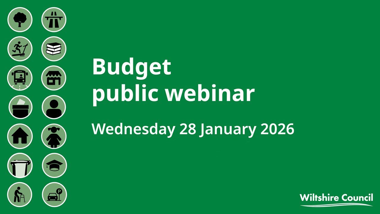 Wiltshire Council Budget Public Webinar - 28 January 2026