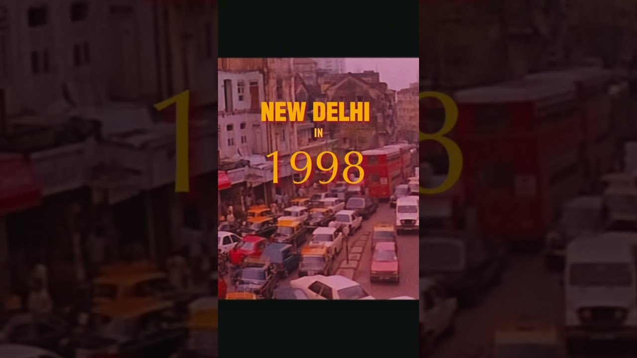 1998 New Delhi | Rare videos | old indian videos #newdelhi