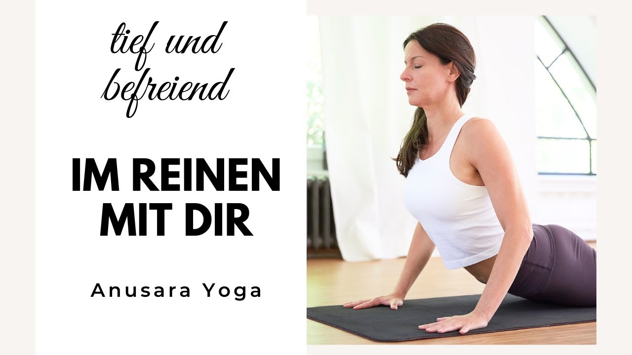 55 min Anusara® Yoga | mit Veronika Freitag | Im Reinen mit dir sein