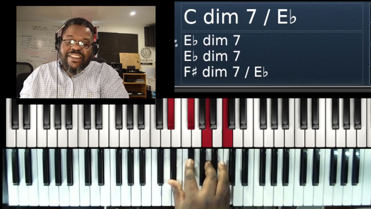 Basic Preacher chord key of C