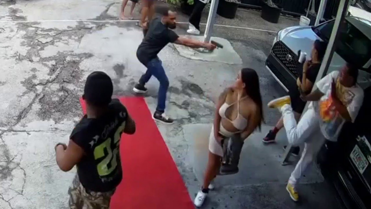 Video shows Miami restaurant shooting