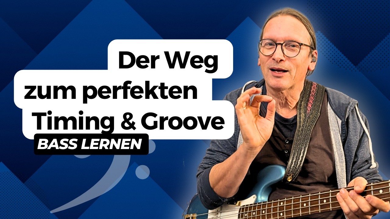 Dein Timing und Groove wackelt? 👉 Diese Bass Übungen retten dich!