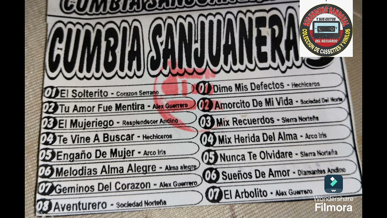 Engaño de mujer arco iris de chocan ayabaca éxitos del recuerdo recopilación de cassette
