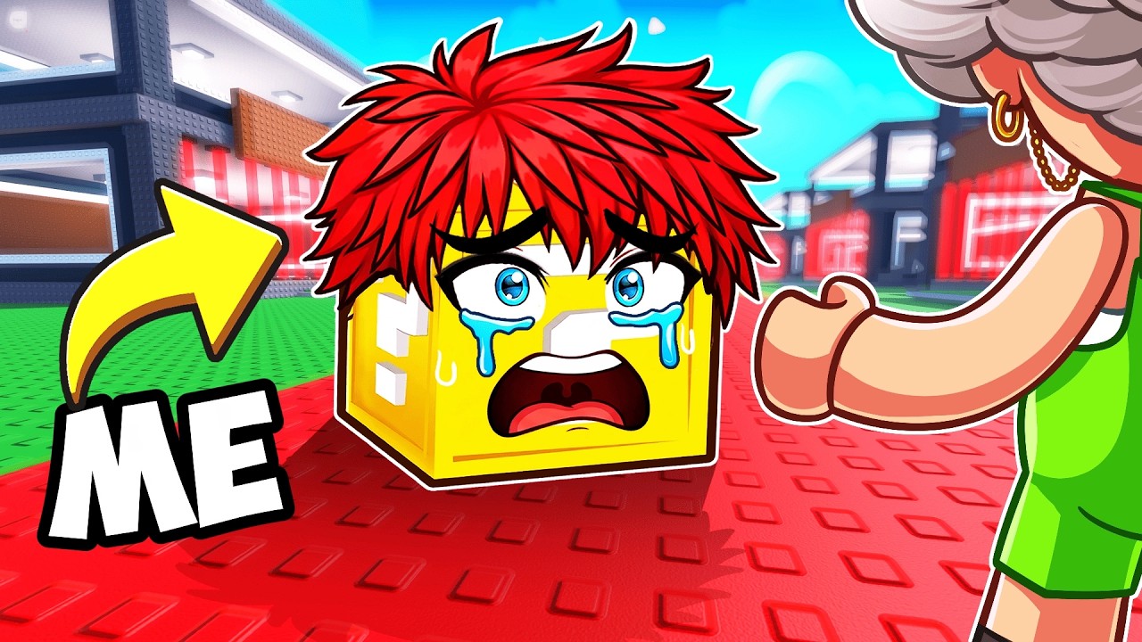 Мне повезло в Roblox…