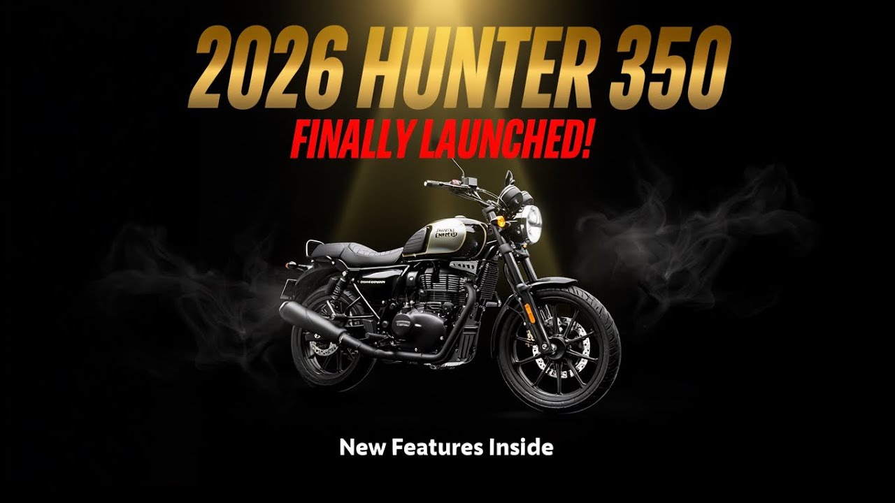 Royal Enfield Hunter 350 2026 New Model, Features & Launch Update