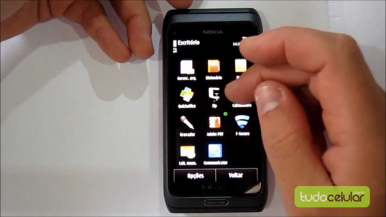 Nokia E7: Prova em Vídeo | Tudocelular.com