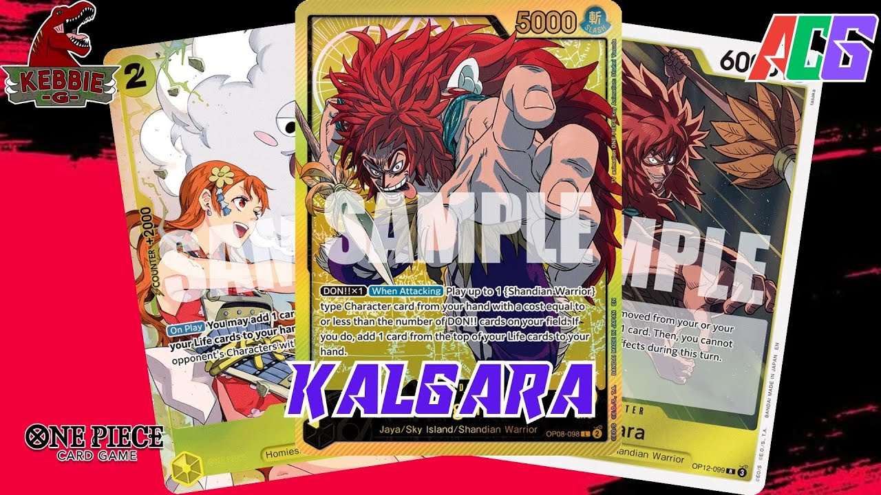 Калгара | One Piece TCG | Геймплей OP13 | Перчатки всех лидеров