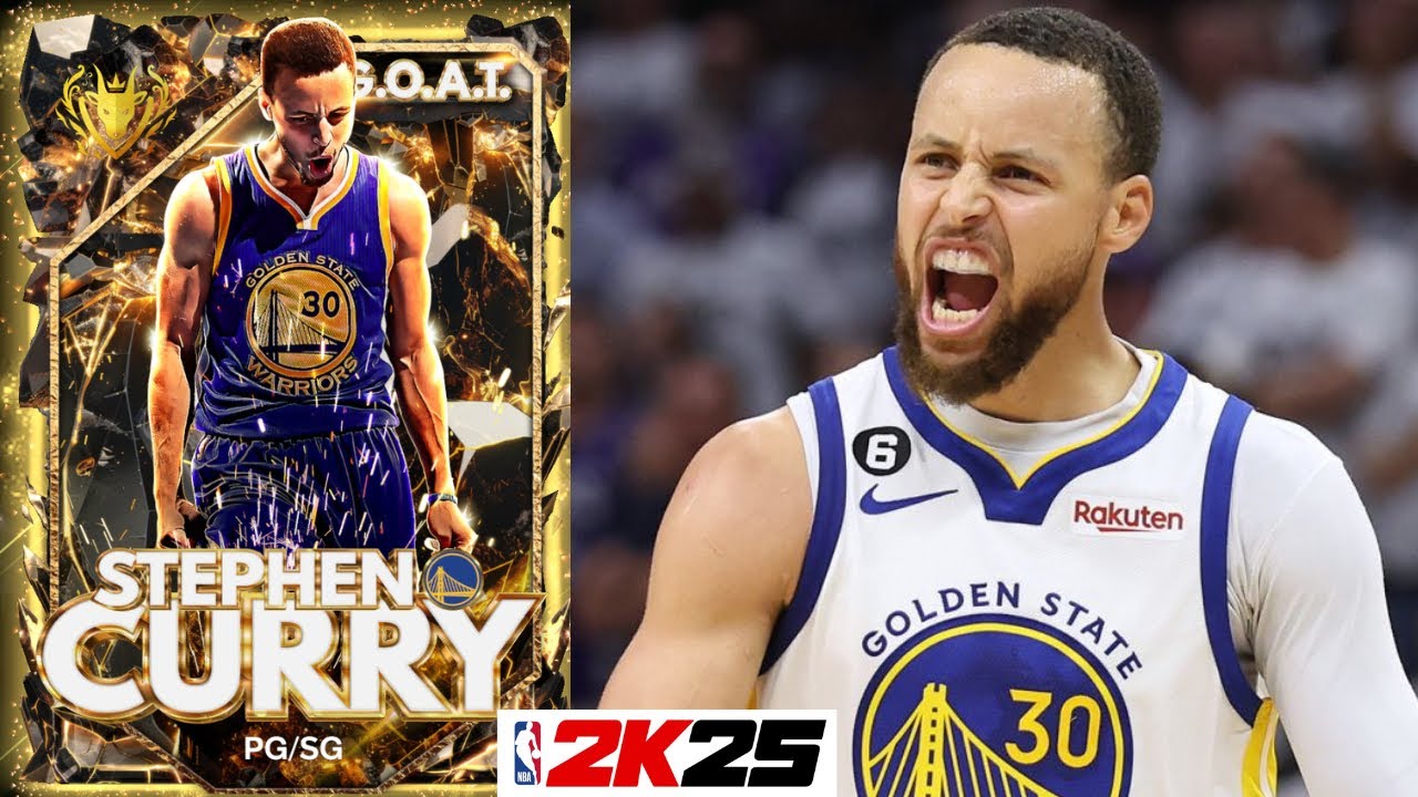 GOAT STEPHEN CURRY, IS HE THE BEST POINT GUARD TO EVER PLAY IN THE NBA?????? IN NBA 2K25 MYTEAM!
