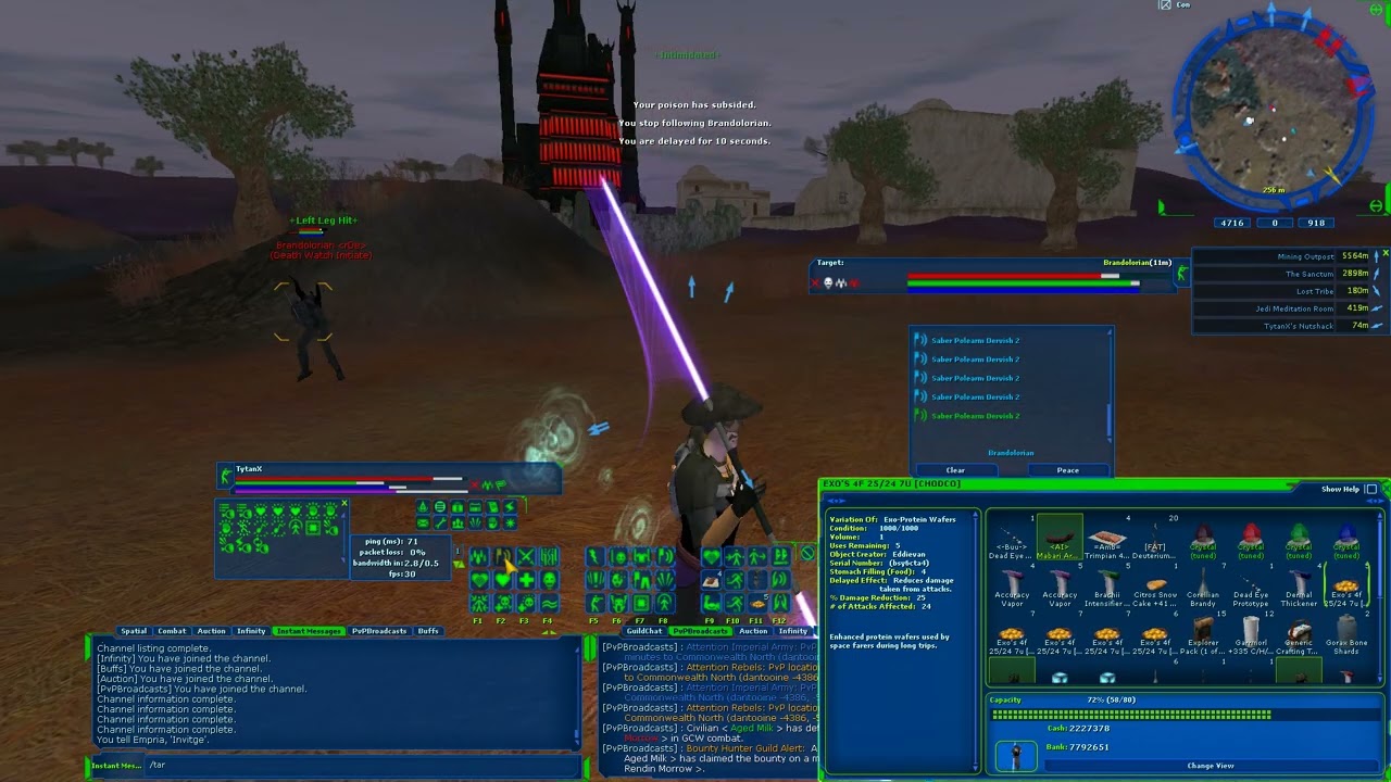 7/15/25 -  Epic BH Fights - Rank 4 TytanX vs Brandolorian - SWG Infinity