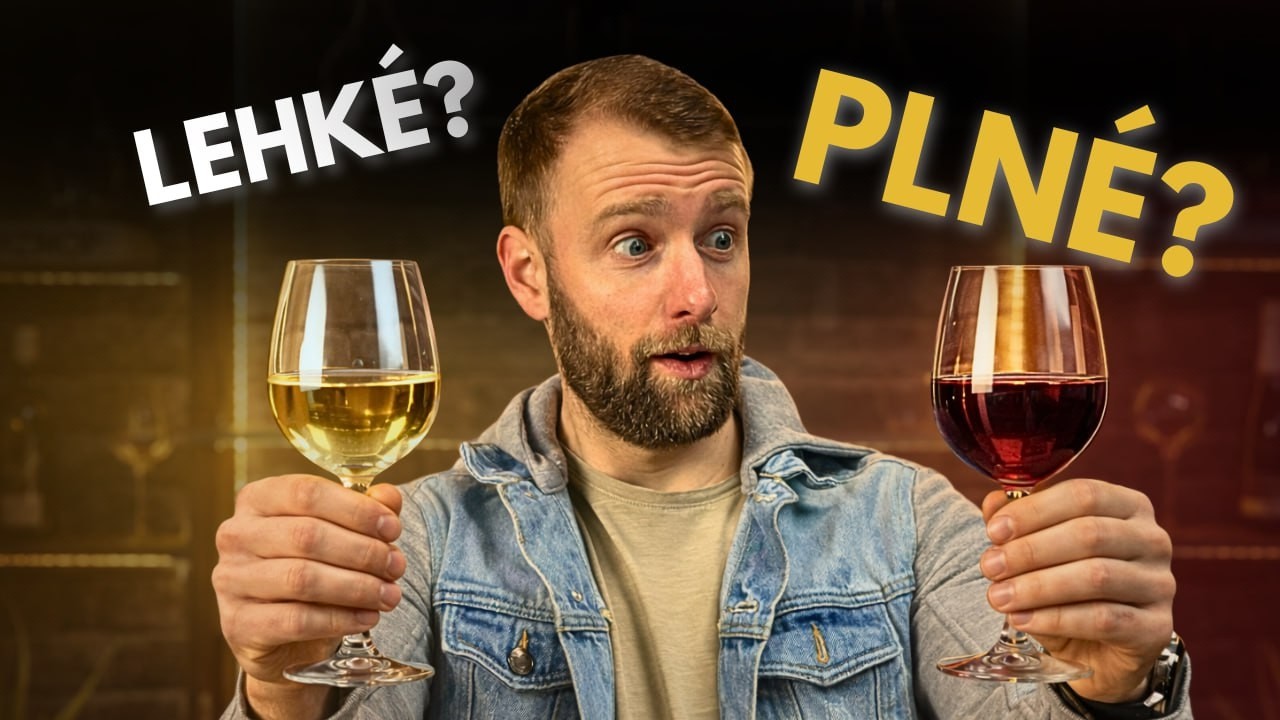 Lehké vs. plné víno: Co opravdu znamená TĚLO vína?