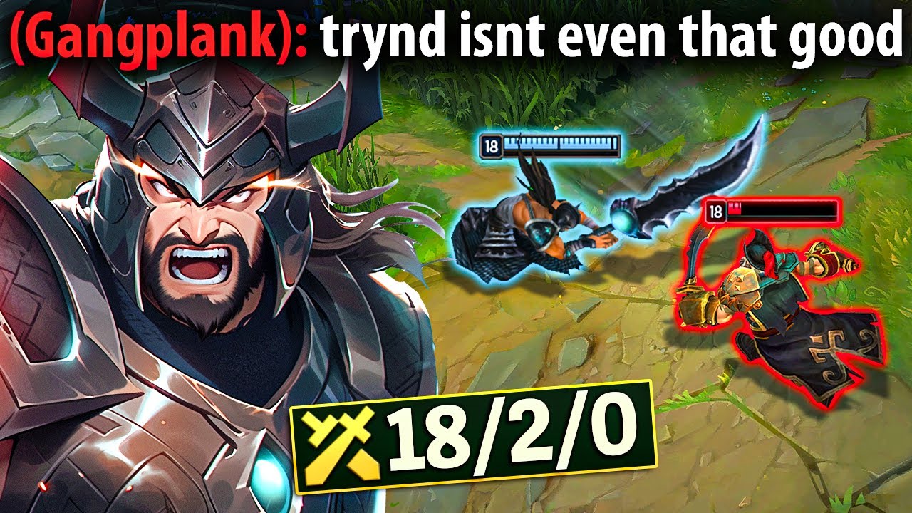 This Gangplank Is Going To Forever Ban Tryndamere After This...