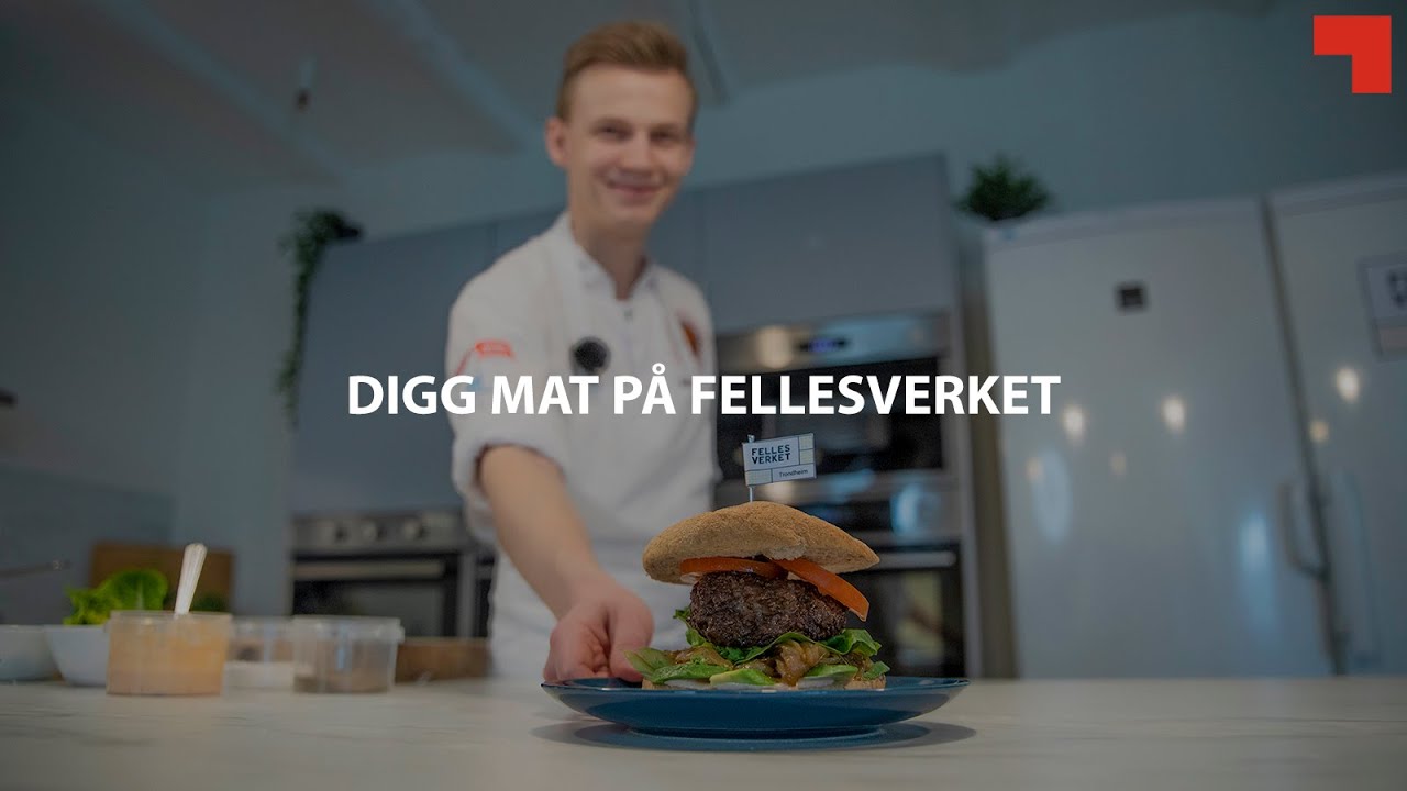 Fellesverket-burgeren | Fellesverket Trondheim & Sindre Hjelmseth, To Rom og Kjøkken