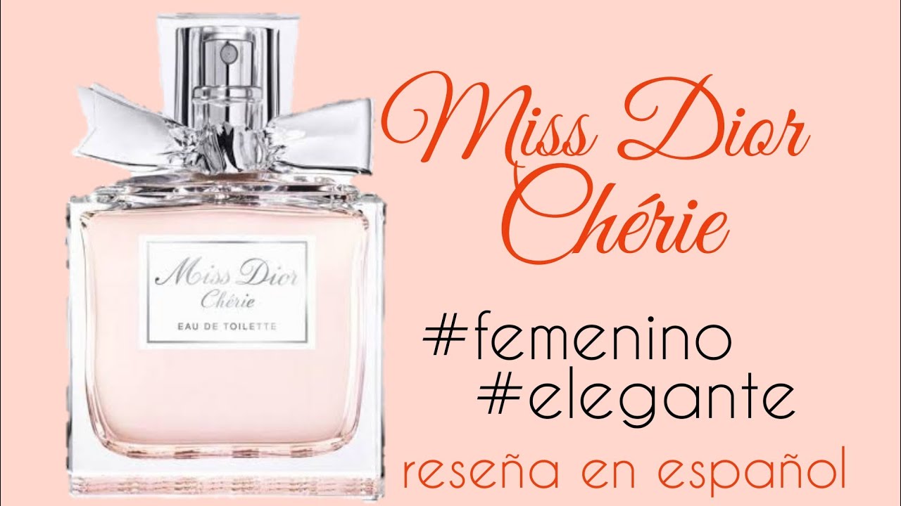 Miss Dior Cherie 🍿🌹🍊, un perfume ENCANTANDOR y femenino