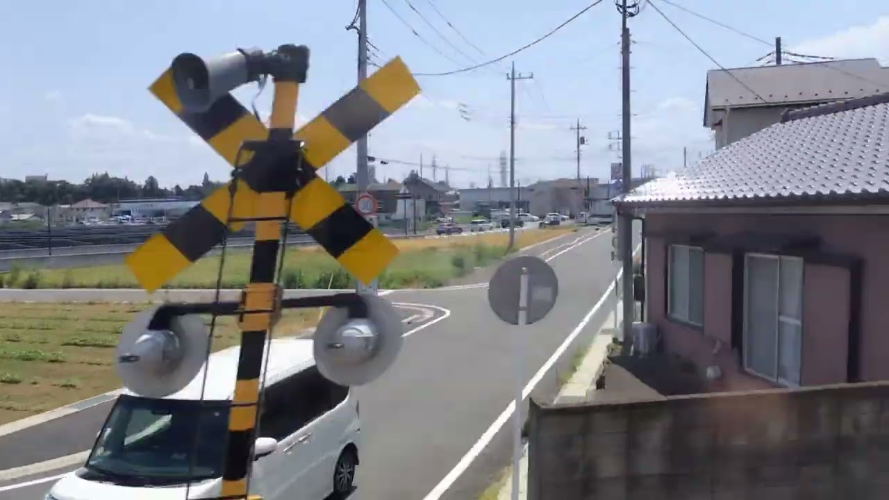 各駅停車館林行　渡瀬〜館林間　東武8000系8572f　2023.8