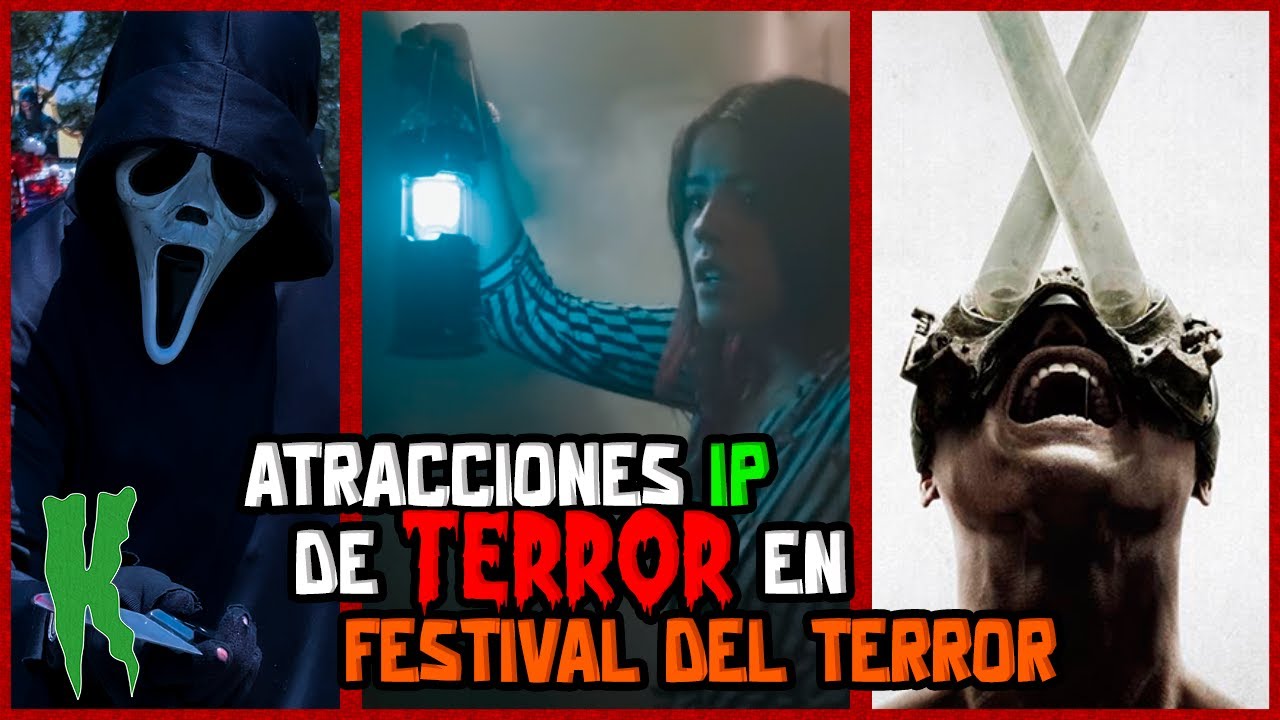 Atracciones de Películas o Series en Six Flags Festival del Terror