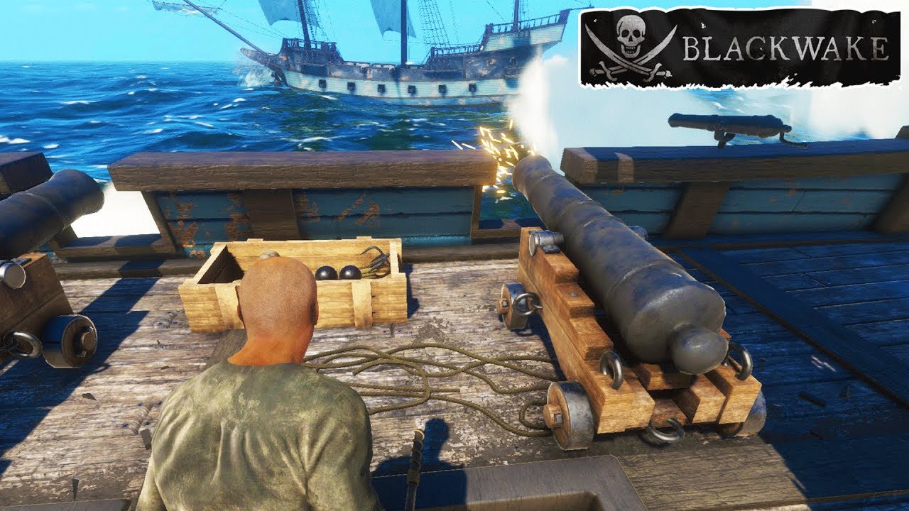 The BEST PIRATE  of ALL TIME! Ever! (Blackwake Pirate Ship Simulator Gameplay Part 2)
