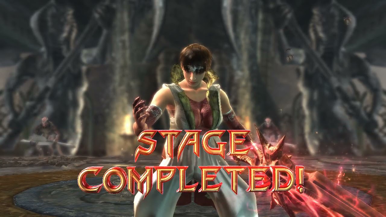 Soul Calibur IV: Tower of Lost Souls: геймплей на PS3