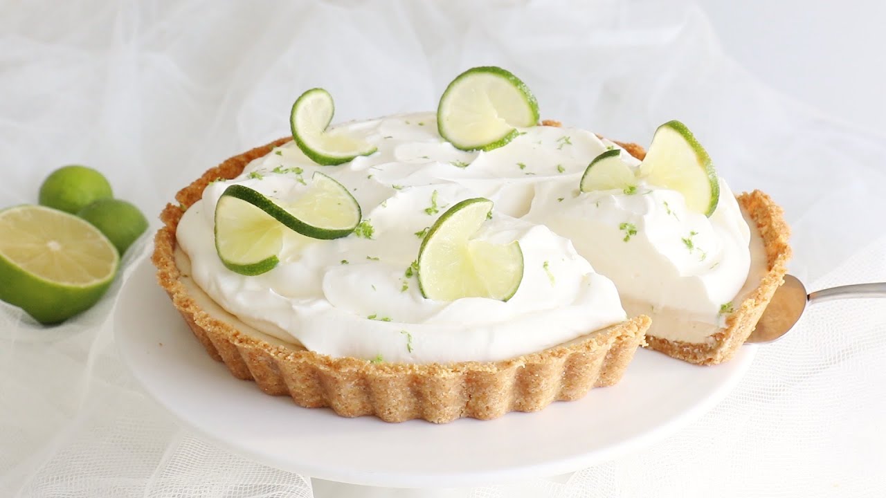 Мой любимый рецепт пирога с лаймом (без яиц)