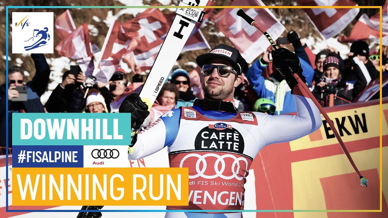 Beat Feuz | Men's Downhill | Wengen | 1st place | FIS Alpine