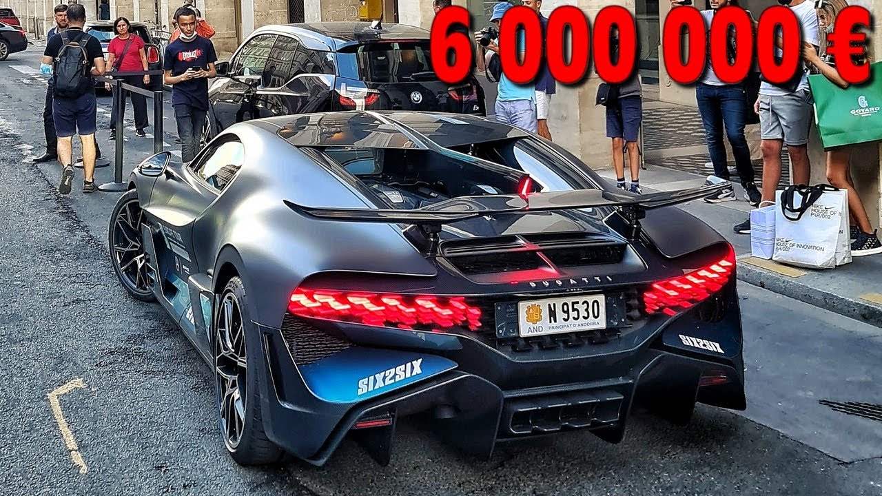 A la recherche des PLUS BELLES VOITURES dans PARIS !! Bugatti Divo / Lamborghini ... 🤯
