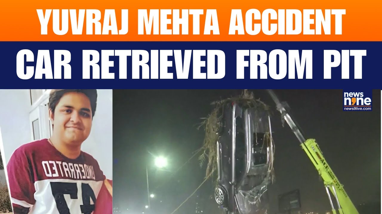 Yuvraj Mehta Case | Noida Techie Death: Car Retrieved from Water-Filled Pit | News9