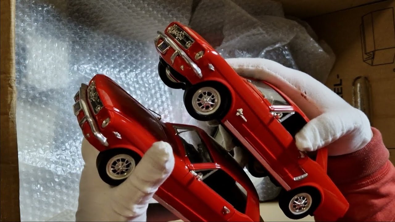 Kiste 16/35 Modellauto Unboxing 1:18 einige Ford Mustang dabei!  [modellautos-dresden]