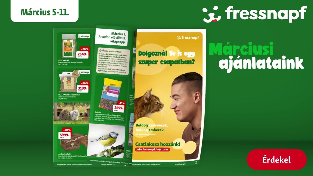Fedezd fel tavaszi ajánlatainkat!