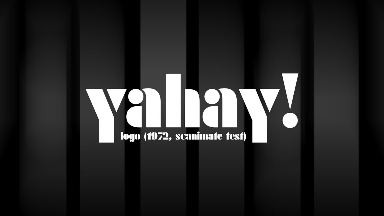 Yahay! Logo (1973, Scanimate Test)