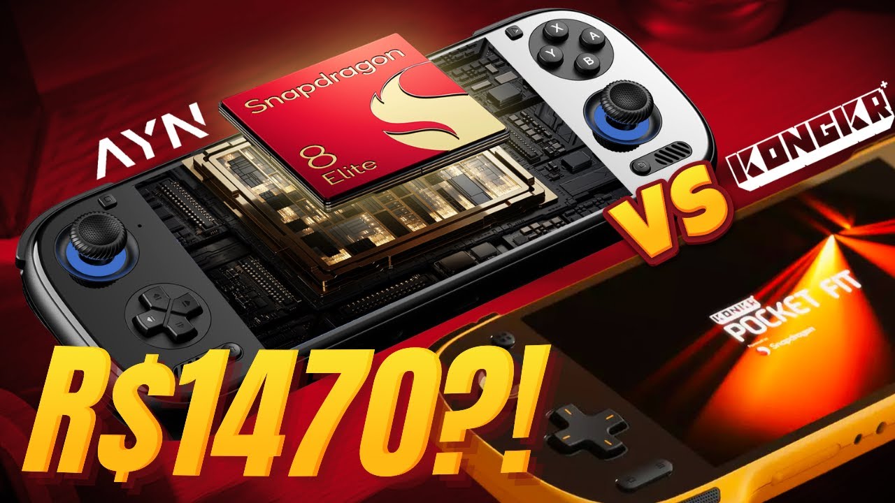 AYN Odin 3 vs KONKR Fit: Snapdragon 8 Elite ABSURDAMENTE BARATO.