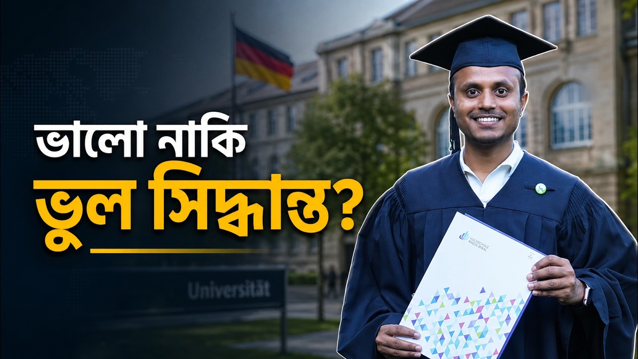 ২০২৭ সালে জার্মানি পড়তে আসা কি এখনও ভালো সিদ্ধান্ত? || কয়েকজন সদ্য গ্র্যাজুয়েটের বাস্তব অভিজ্ঞতা