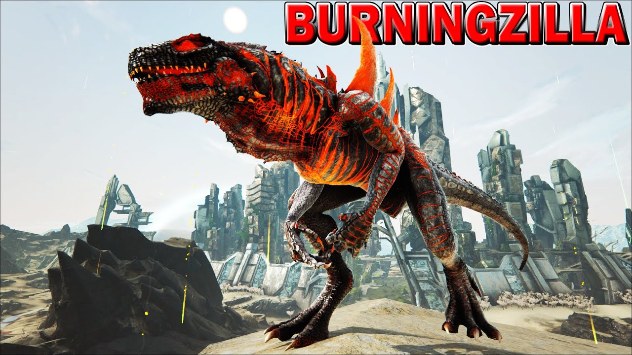 ARK KAIJU SS1 EP34 กำราบเจ้าเบิร์นนิ่งซิลล่า[BURNING ZILLA]