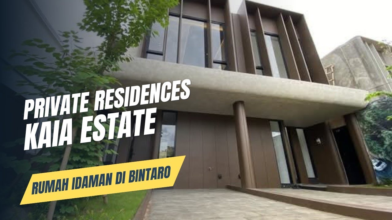 HOME TOUR‼️TOWNHOUSE DI BINTARO LIMITED HANYA 27 UNIT‼️  RUMAH IDAMAN KAIA ESTATE