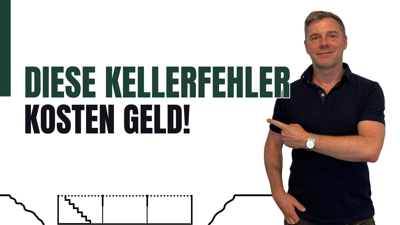 KELLERKONTROLLE | ungeplante Wand im WOHNKELLER und große Änderungen im Nachhinein