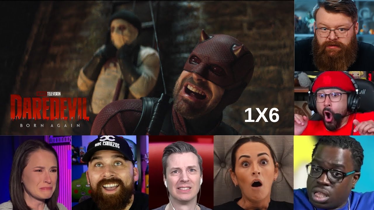 Reactors Reaction to the Daredevil vs Muse | DAREDEVIL: BORN AGAIN Season 1 Episode 6 (2025)