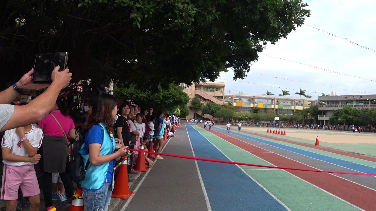 瑞穗國小107年度運動會國小三年六班60公尺比賽