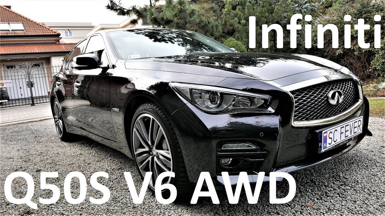 2017 Infiniti Q50S HYBRID AWD 3.5 V6 Review [PL] Test #59 Prezentacja Recenzja