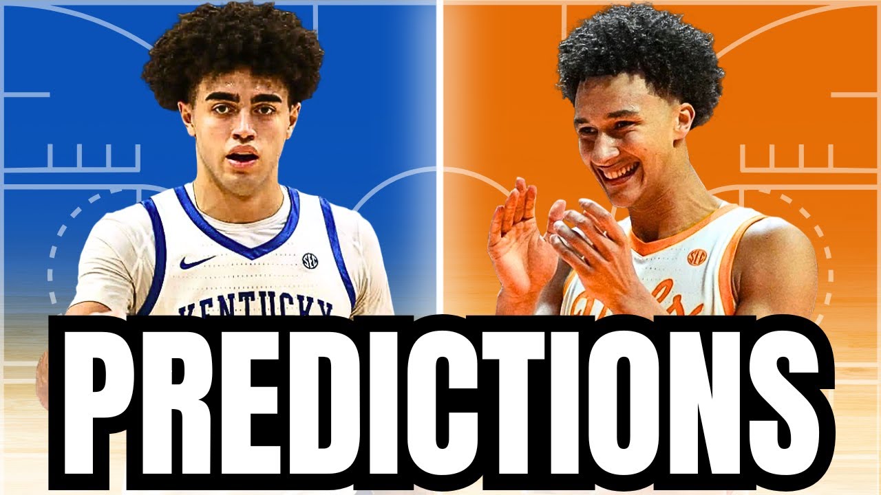 Kentucky vs. Tennessee PREDICTION | 2025-26 SEC Basketball Predictions