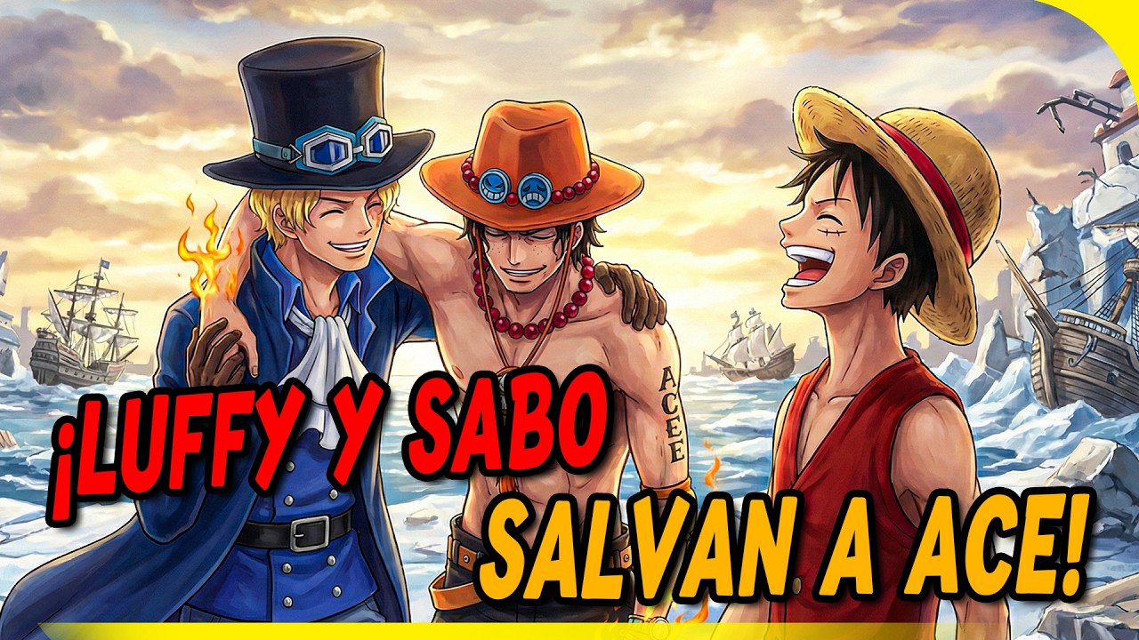 ¡DRAGON SALVA A ACE! | ONE PIECE WHAT IF LOS REVOLUCIONARIOS LEGAN A MARINEFORD | DOJOTAKU