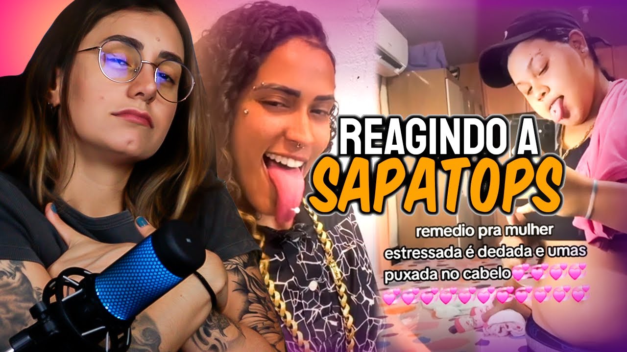 CURA PRA MULHER ESTRESSADA - Reagindo a Sapatops