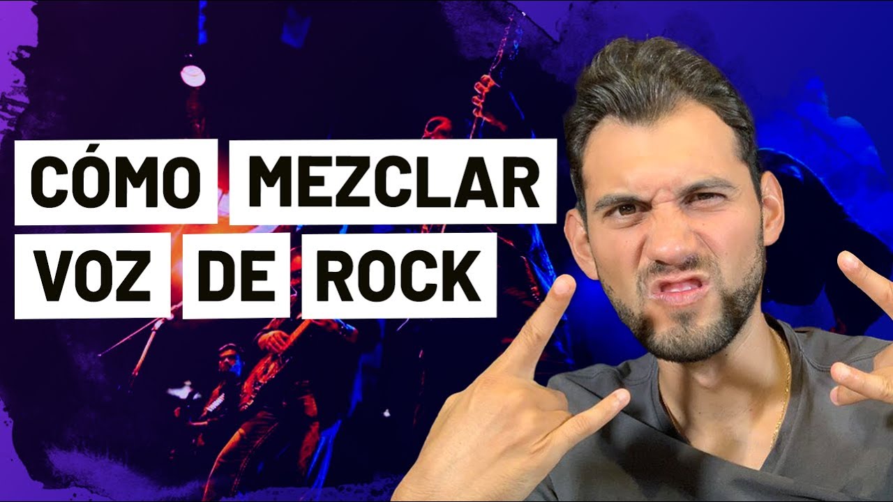 Cómo MEZCLAR una VOZ de ROCK 🎸😎