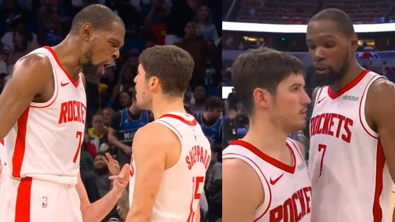Reed Sheppard has Kevin Durant hyped after clutch 3s and dagger vs Magic