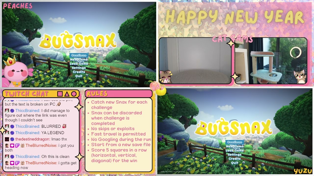 ...and Bingsnax-o was our stream name-o | Bugsnax Bingo Race for NYE!