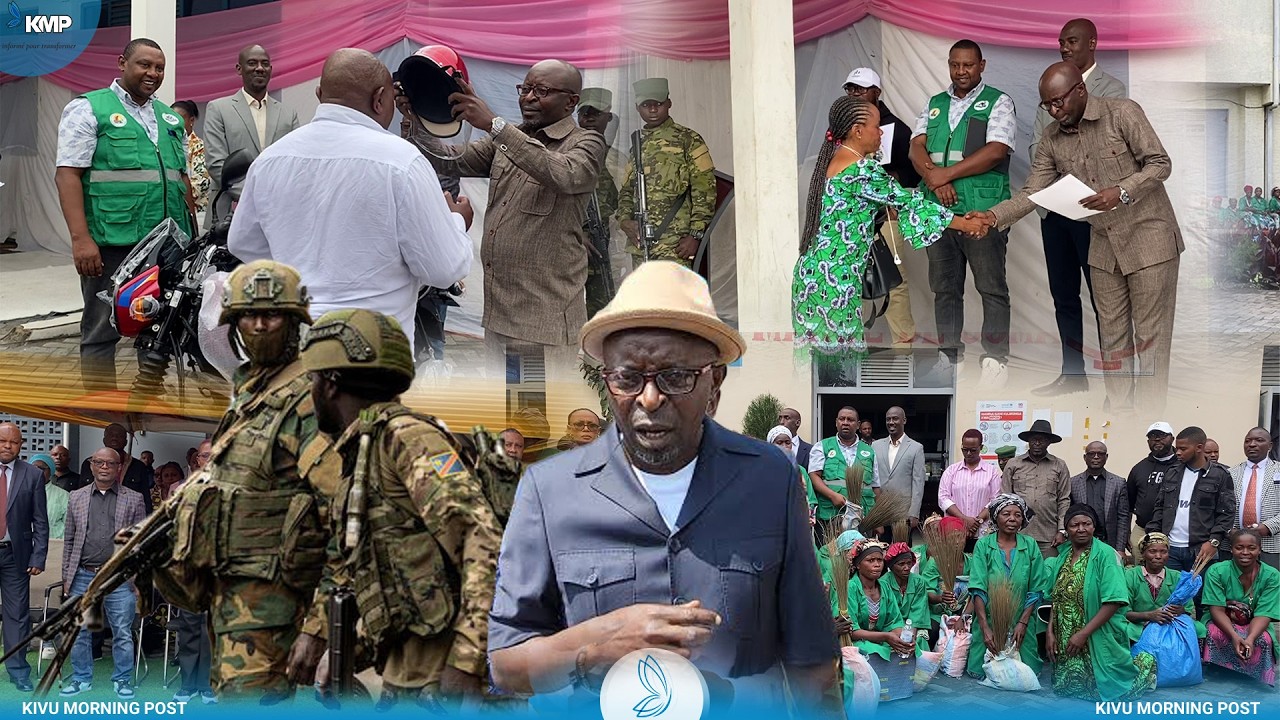GOMA : L’AFC-M23 HONORE LES CHEFS DE QUARTIER ENGAGÉS DANS L’ASSAINISSEMENT