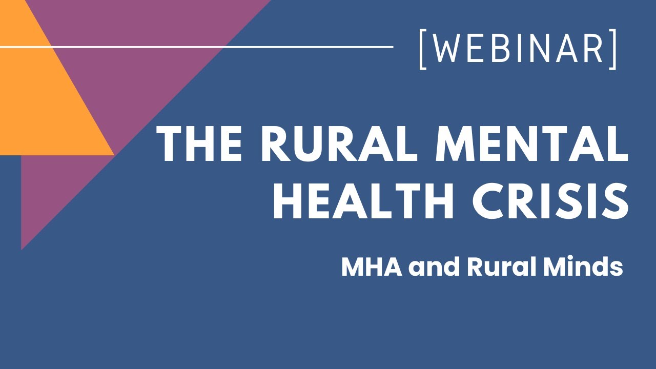 The Rural Mental Health Crisis