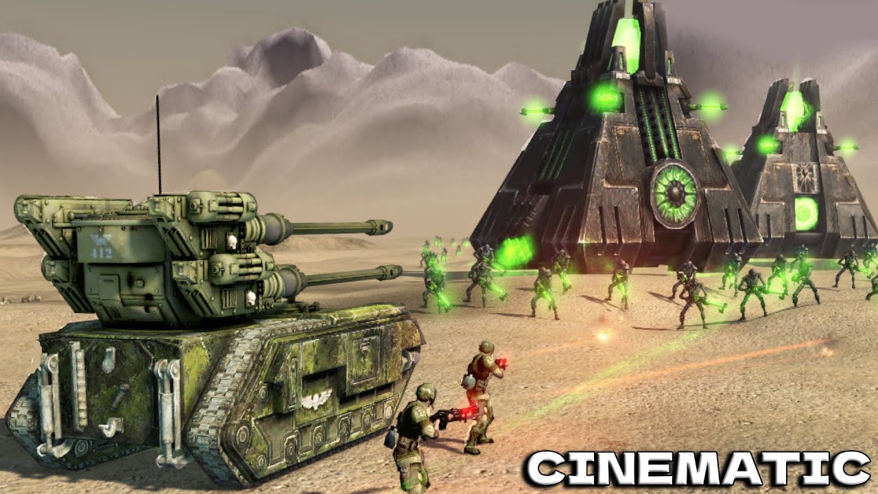 ULTIMATE MOD WARHAMMER 40K: Imperial Guard vs Necrons - Men of War: Assault Squad 2