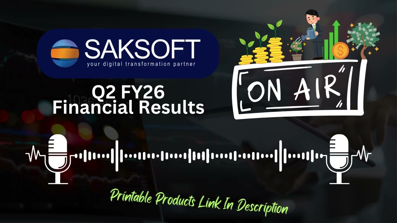 Результаты Saksoft Ltd за второй квартал 2026 финансового года | Анализ выручки, прибыли и роста