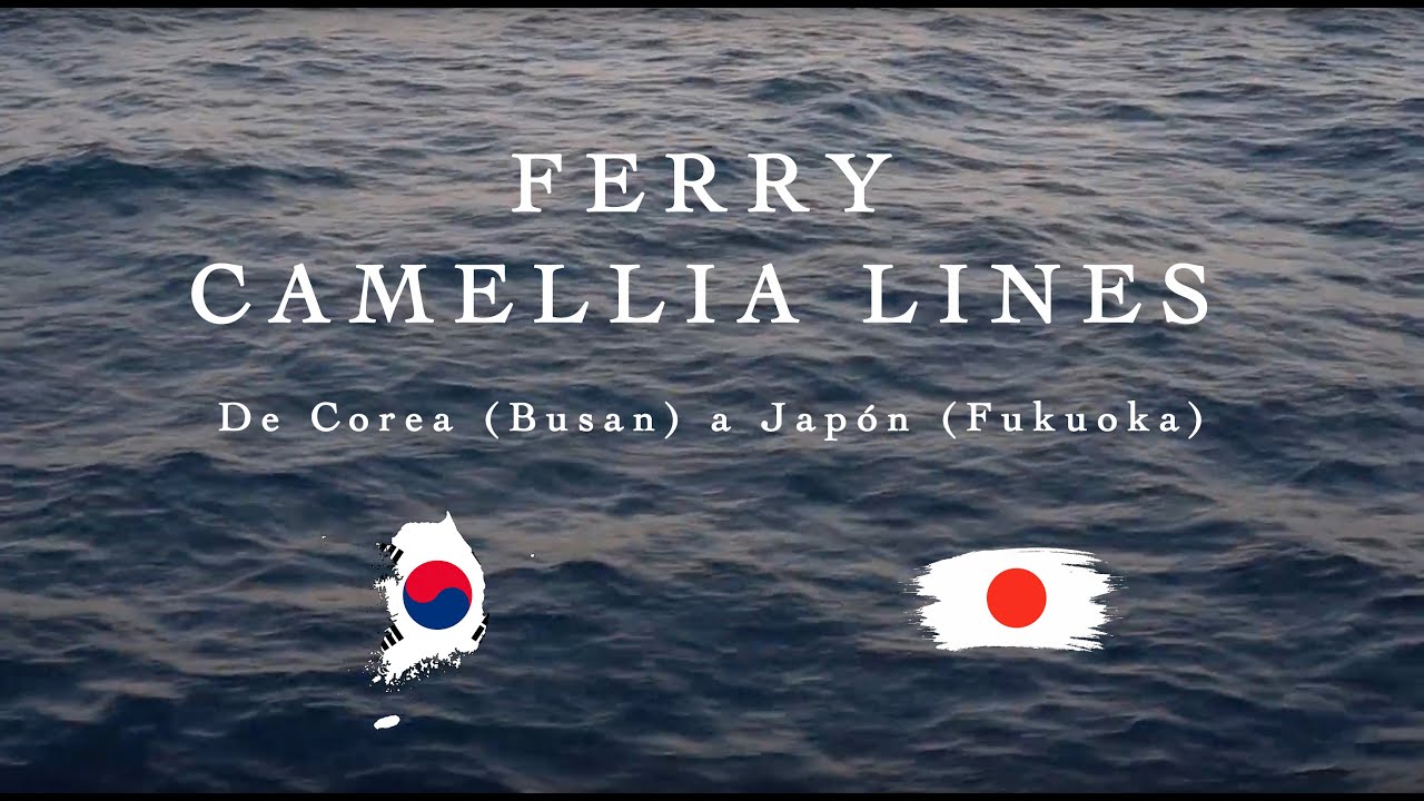 Cómo cruzar en ferry desde Corea del Sur (Busan) a Japón (Fukuoka) con tu minicamper. Info y precios